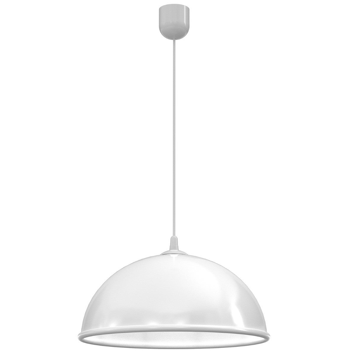 Lampa wisząca Kuchnia biała 1xE14x15W wym: 90 x 41 x 41 cm tworzywo sztuczne Luminex