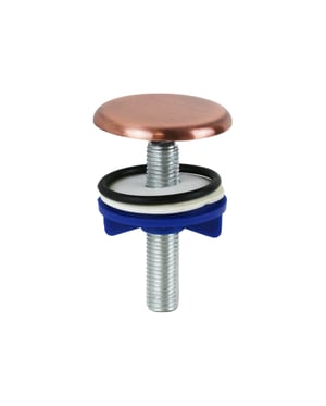 Copriforo Per Lavello In Acciaio Inox - Antiruggine Per Cucina E Bagno