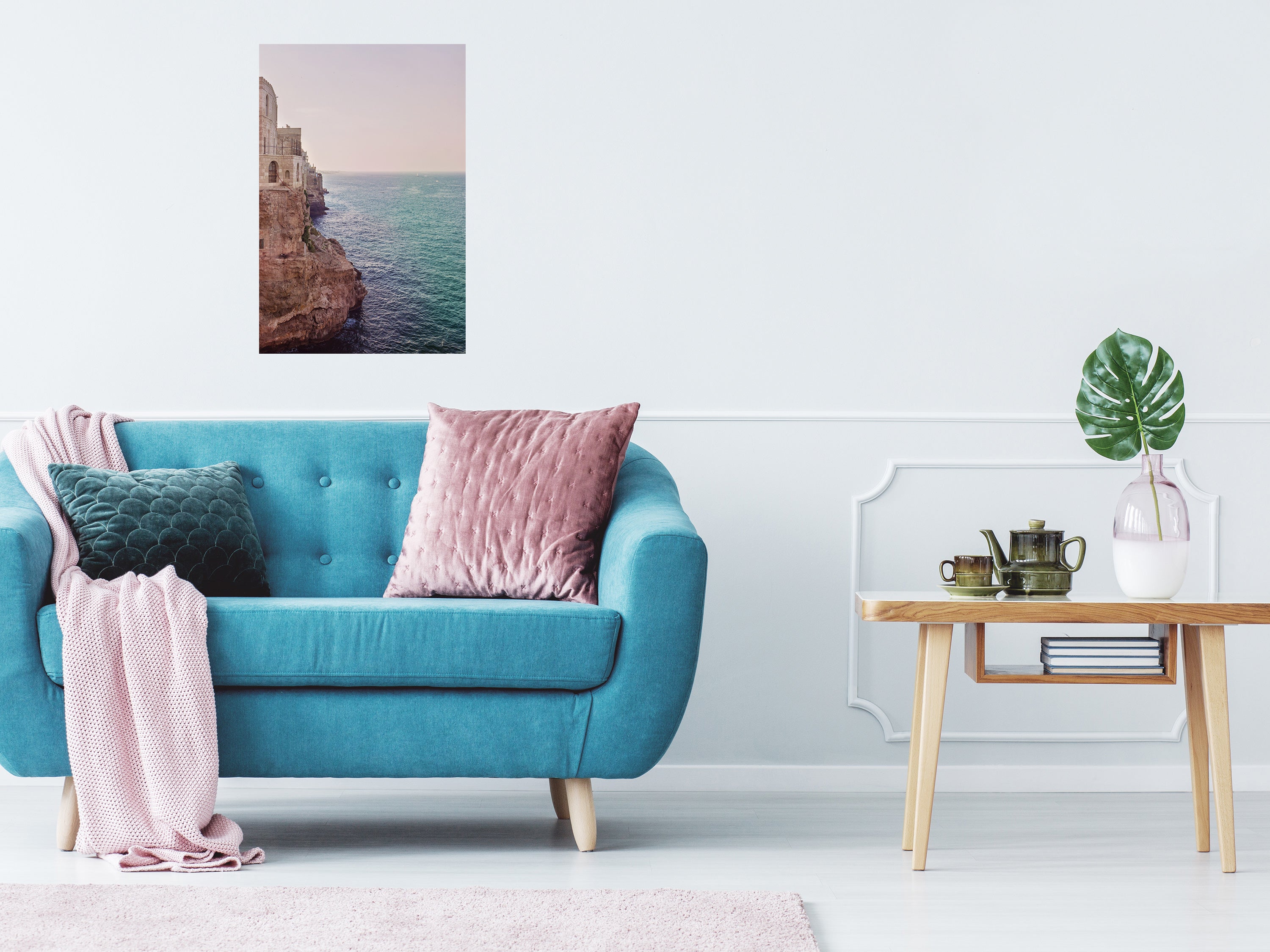 Tableau - Turquoise Coast (1 Part) Vertical [40x60] - 2