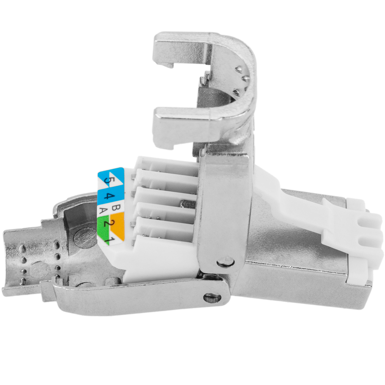 Connecteur FTP mâle Cat.6A RJ45 Sertissage sans outil - 3