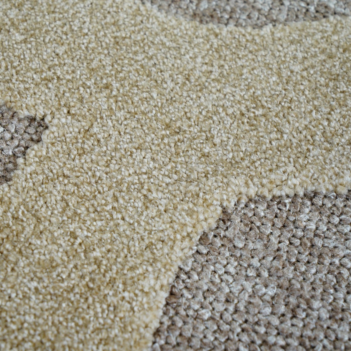 Tapis relief graphique beige 160x230 | Leroy Merlin