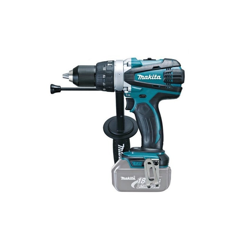 Perceuse à percussion 18V LXT Ø13 mm (machine seule) - MAKITA DHP458Z - 8