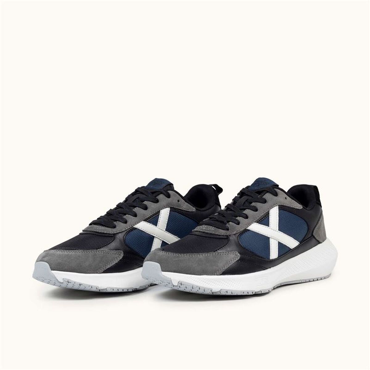 Zapatillas Casual Hombre Munich Loop 03 Negro Talla Calzado 43 | Leroy ...
