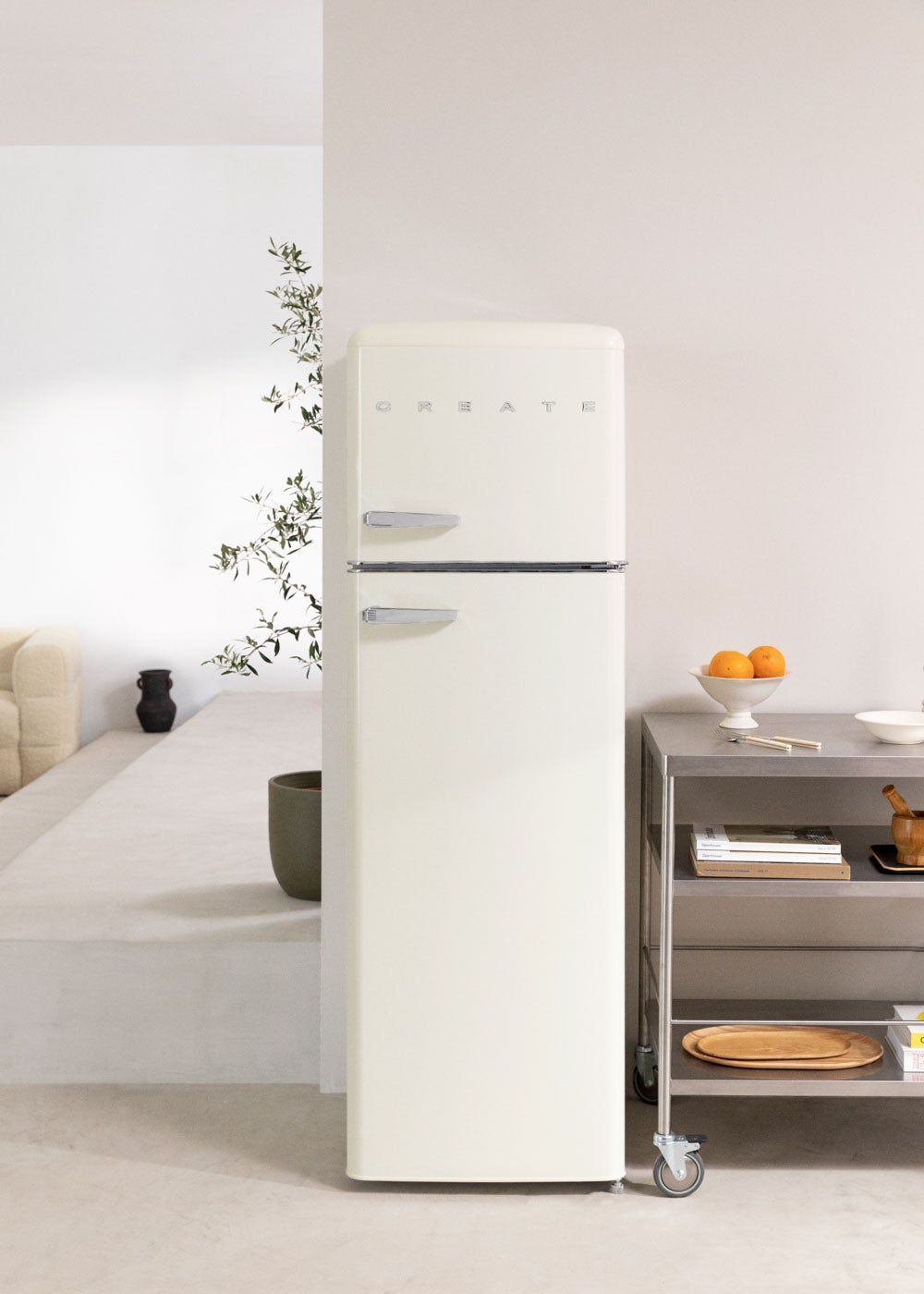 CREATE - FRIDGE STYLANCE TOP 246L - Frigorífico combi de estilo Retro - 2