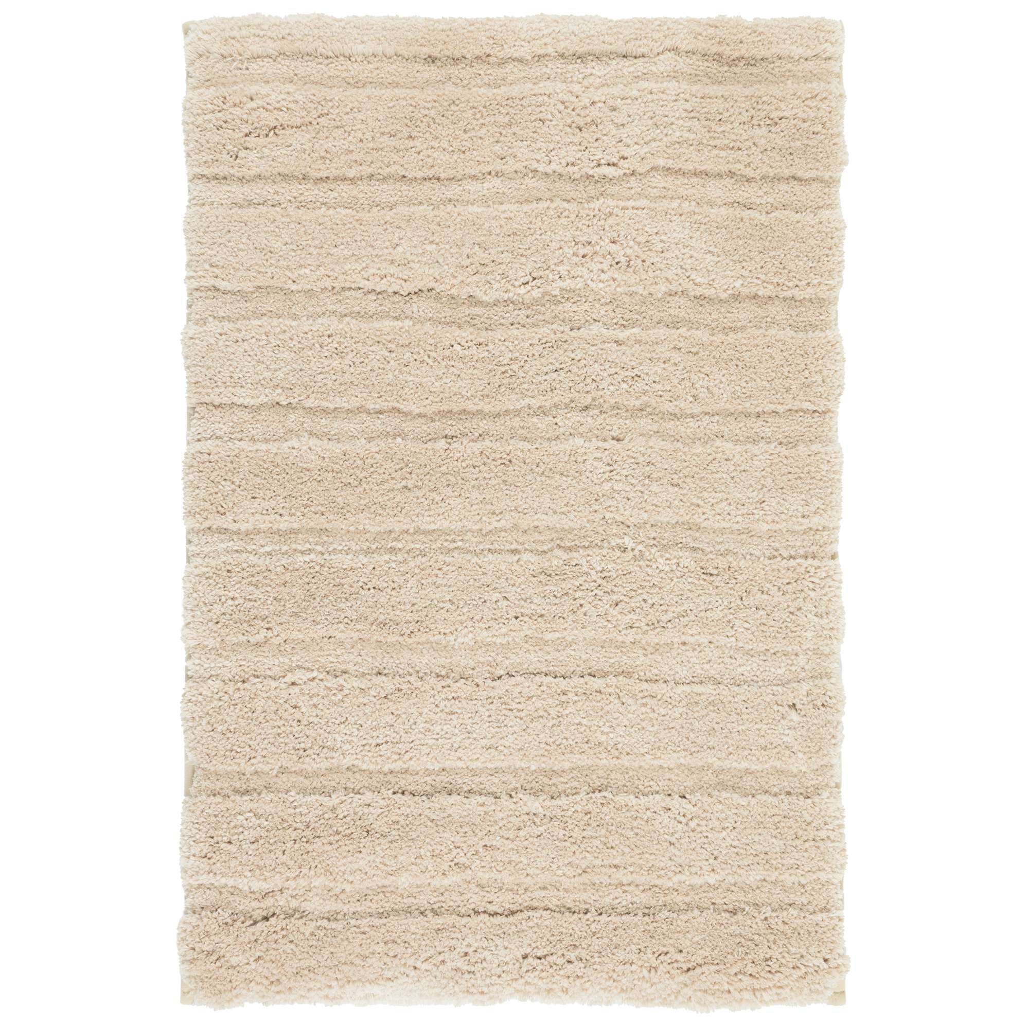 Dywanik łazienkowy miękki, antypoślizgowy Henry Shaggy 60x90 cm beżowy