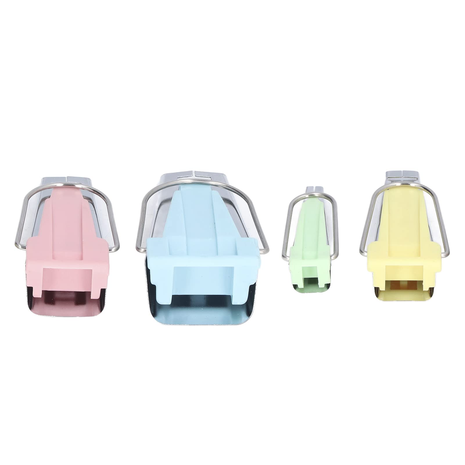 Lot De 4 Verrous De Couture Et Jauge De Couture Pour Travaux Manuels, Outil De Mesure Pour Le Matelassage, La Couture Au Point Noué, 3 Mm