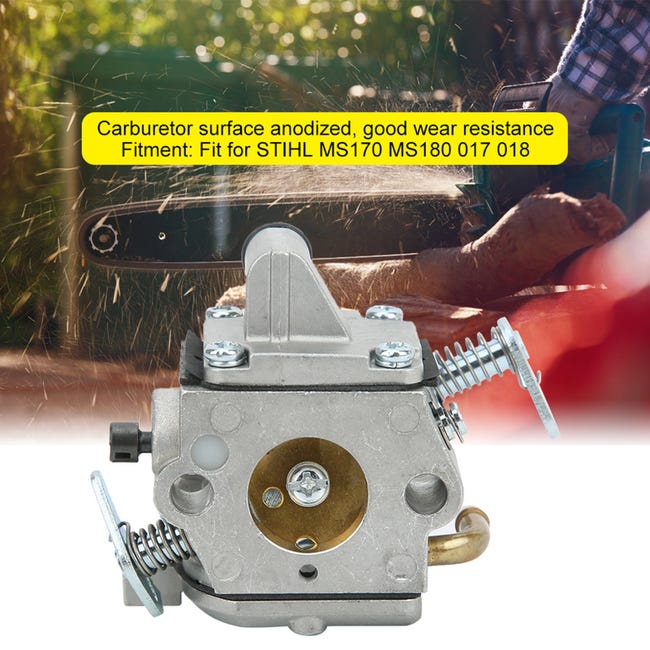 Kit carburatore per motosega STIHL MS170 MS180 017 018, carburatore ADEFOL bobina di accensione filtro aria candela tubo del carburante Kit carburatore per motosega STIHL MS170 MS180 017 018, carburatore ADEFOL bobina di accensione filtro aria candela tubo del carburante