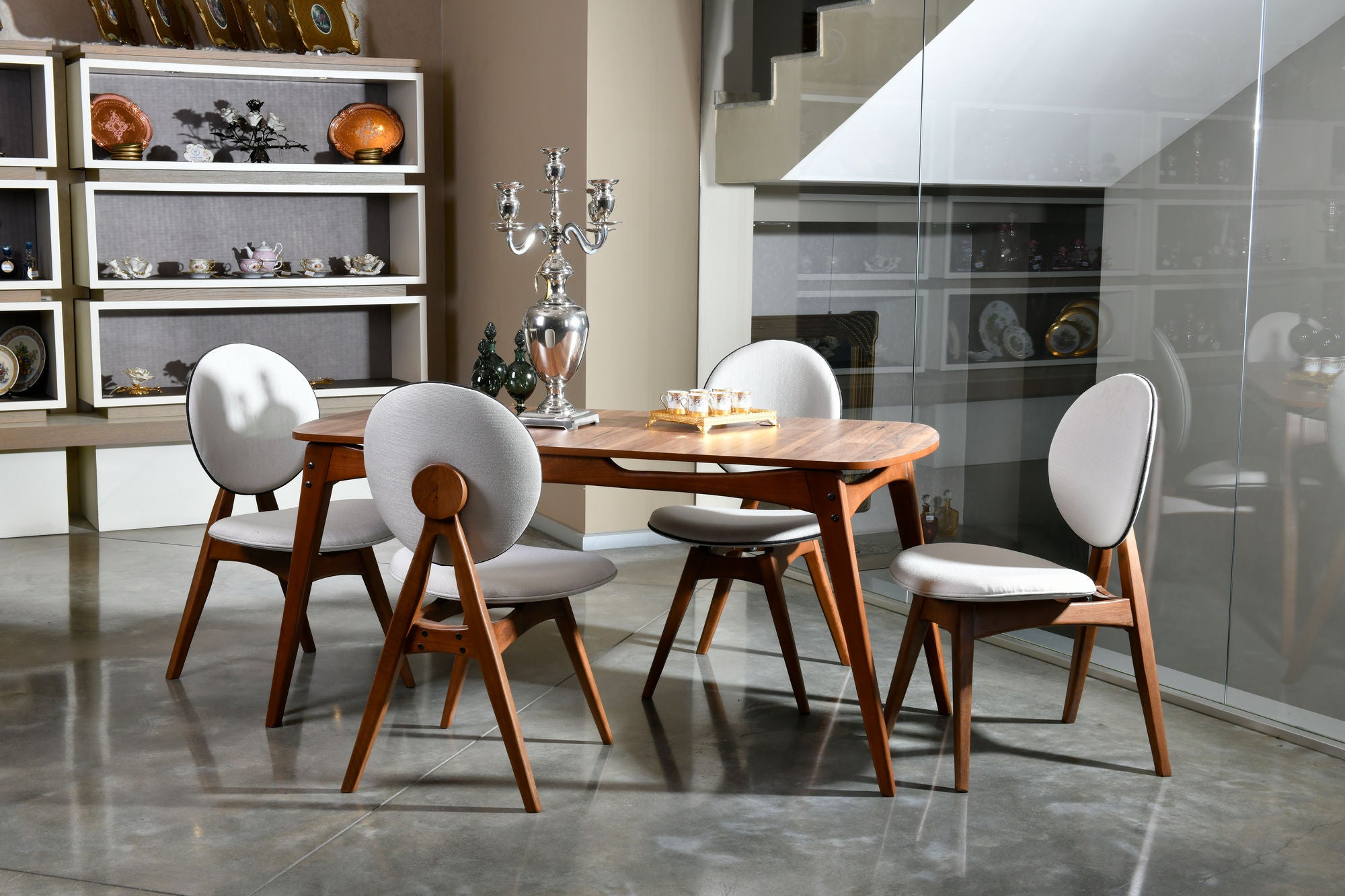 KIMISS chaise de table de maison de poupée 1:12 petite maison de poupée