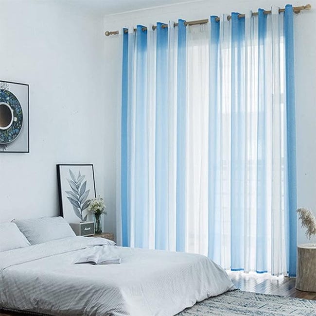 Tenda Bulles grigio / argento occhielli 140 x 245 cm - Leroy Merlin Tenda Bulles grigio / argento occhielli 140 x 245 cm - Leroy Merlin