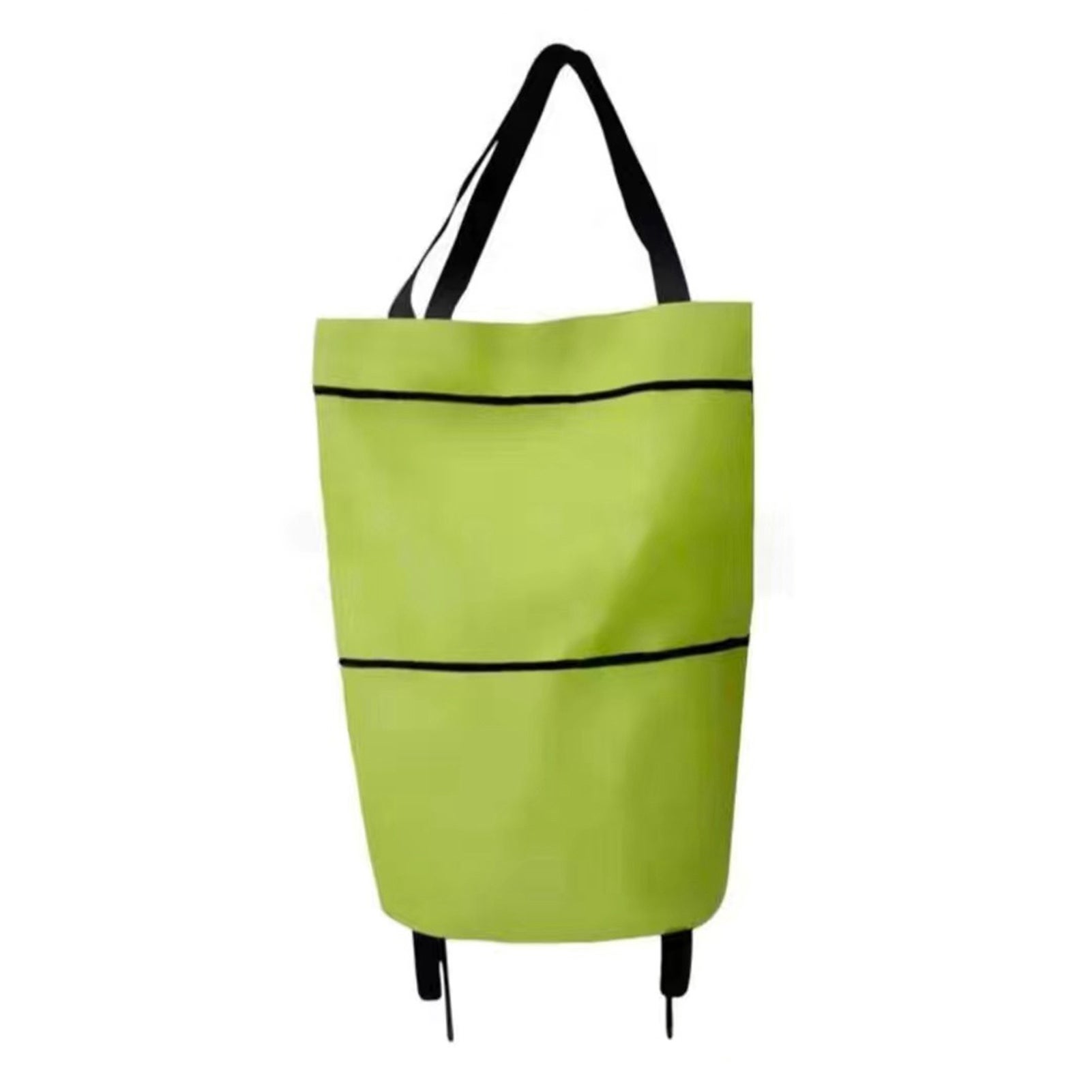 Sac Shopping Pliable En Wax Africain - Rouge, 44x48 Cm, Pratique Et Coloré