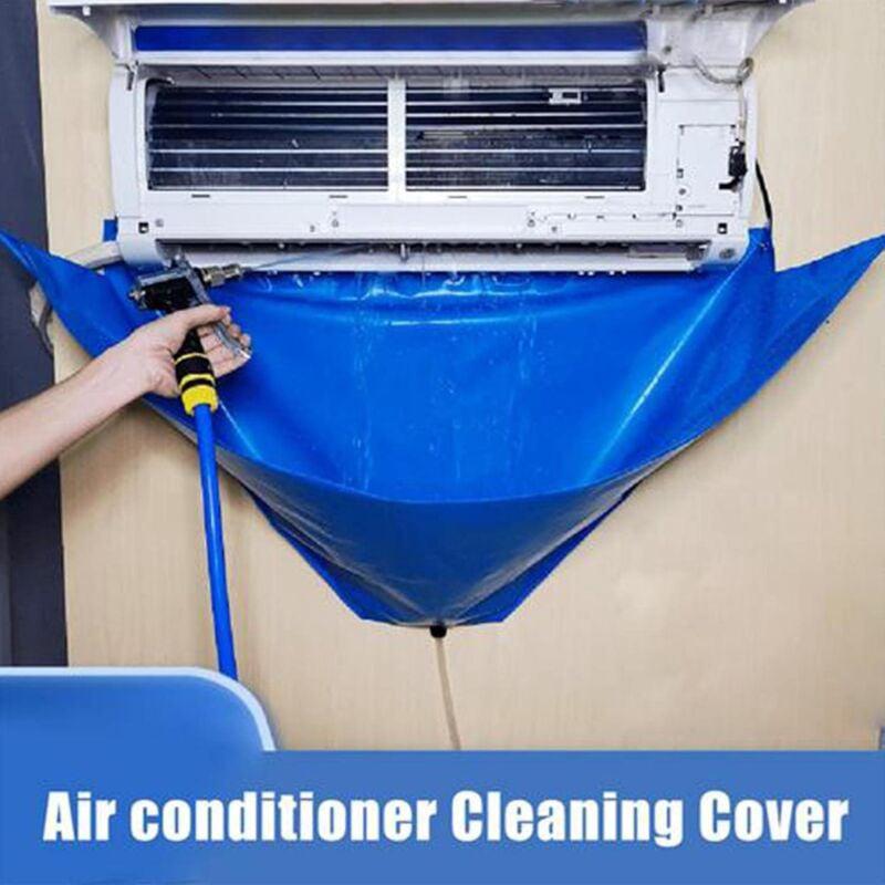 Lavage pour climatiseur - Kit Nettoyage Mural qualité supérieure - Sac Service pour climatisation avec Tuyau d'eau pour Mini-unités AC divisées - 3