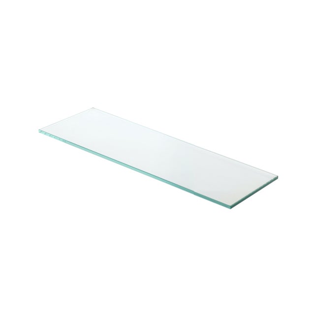 REI | Étagère en verre transparent 450 mm C4512 | 450 x 120 mm | Épaisseur 6 mm