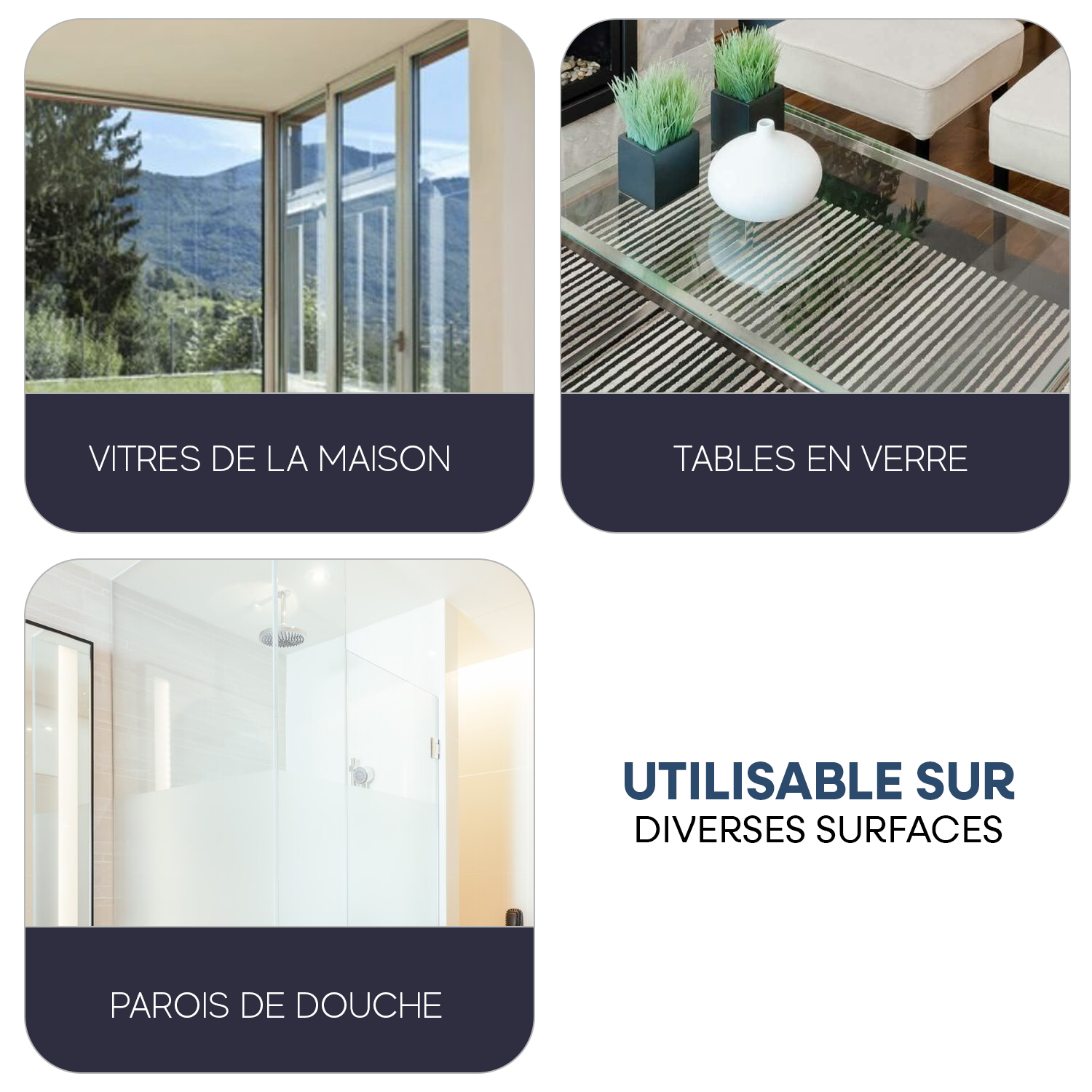 Raclette silicone AquaBLADE pour vitres - 3
