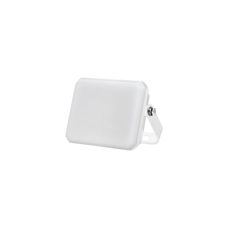 Biały reflektor LED zewnętrzny 230V 10W 4000K mleczny klosz 950lm 89x62x25,5 mm