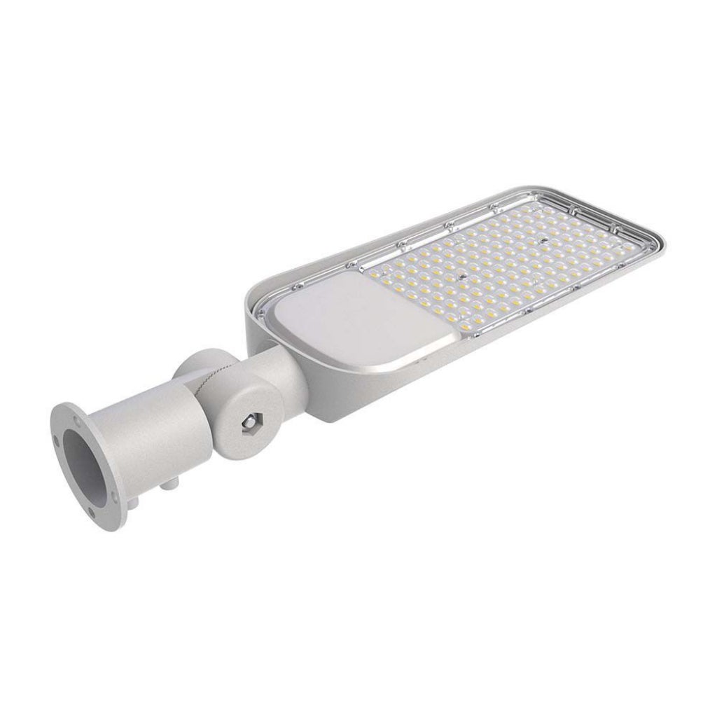 30W Samsung Chip LED Street Light 100LM/W Kolor szary 6400K IP65