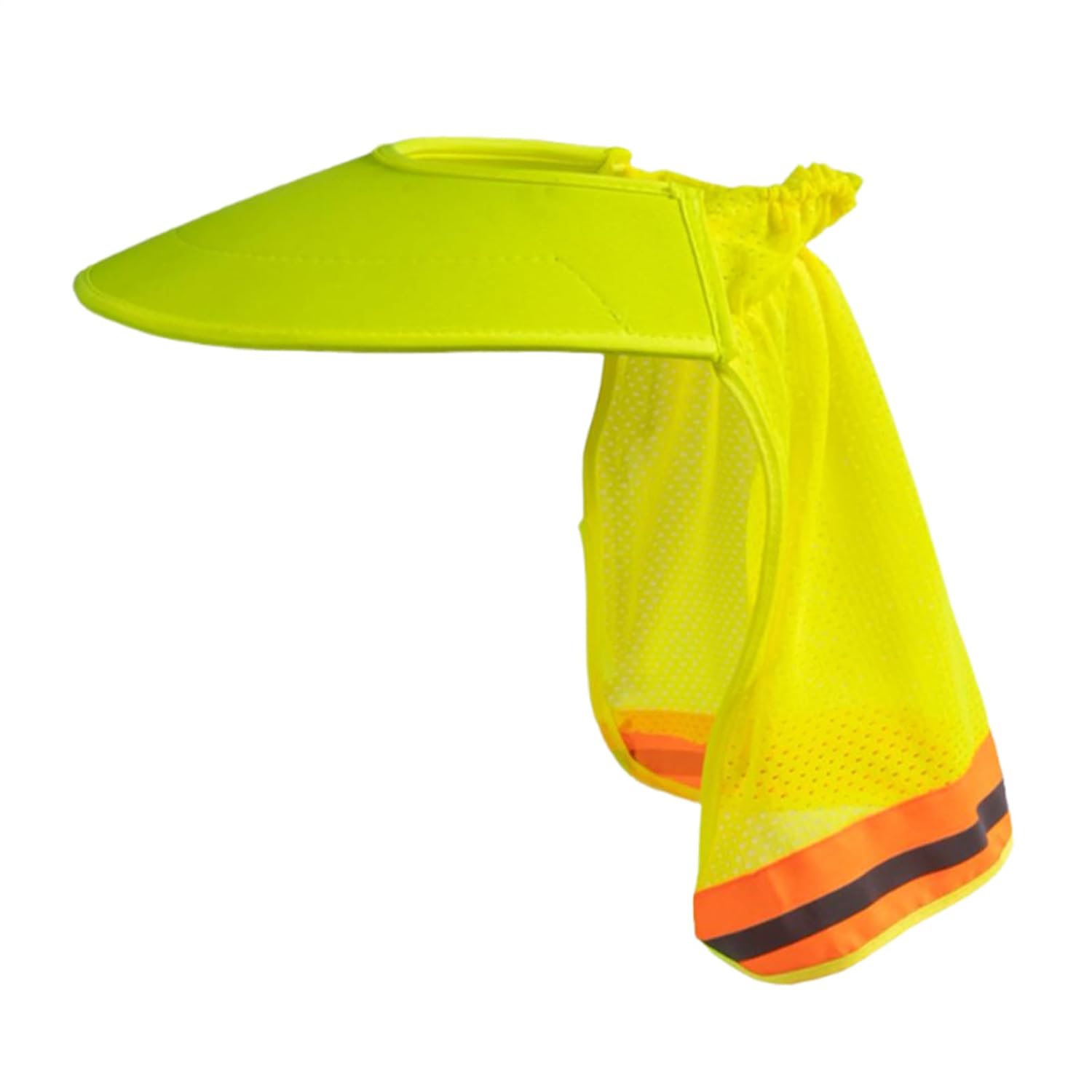 Vizieră parasolar pentru căști de protecție cu protecție pentru gât, reglabilă, rezistentă la UV și respirabilă, pentru grădinărit.