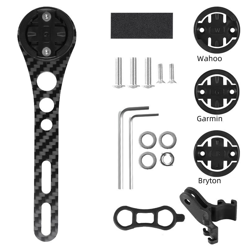 Keenso Supporto per Computer da Bici, 1 Pezzo di plastica Adattatore per Supporto da Bicicletta per Computer per Cateye(Bryton) Biciclette e accessori