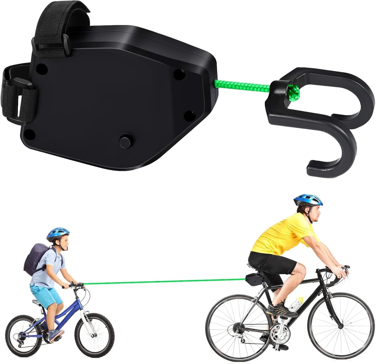 Retractable Bike Tow Rope,Child Bicycle Pull Up Bar,Pull Up Cable,Kids ...