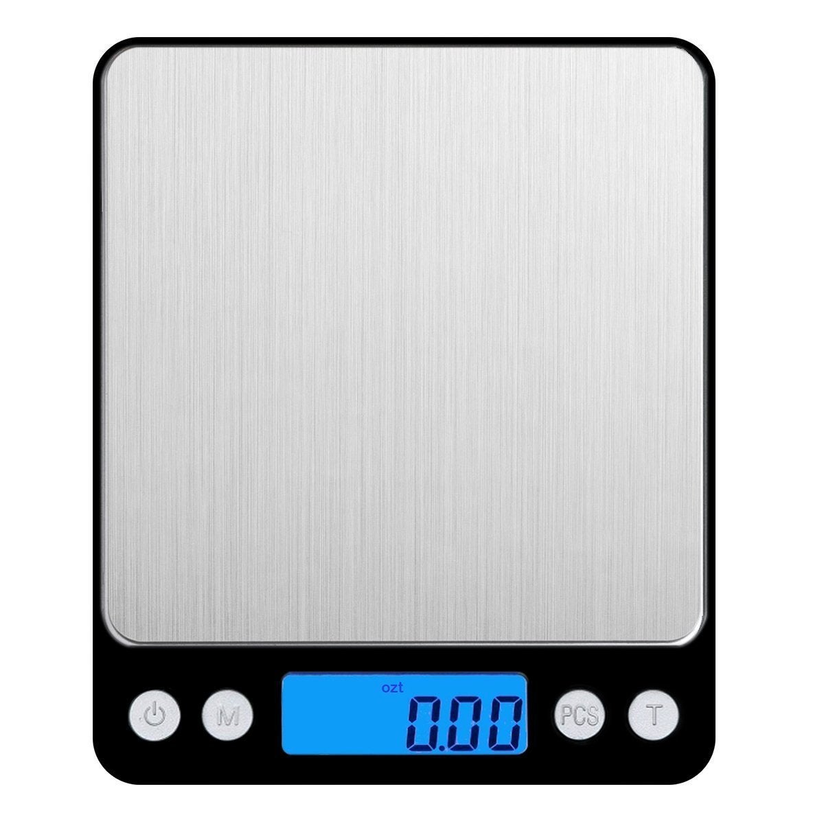 Elektroniczna waga kuchenna 500g/0.01g LCD 6 jednostek tarowania waga do żywności