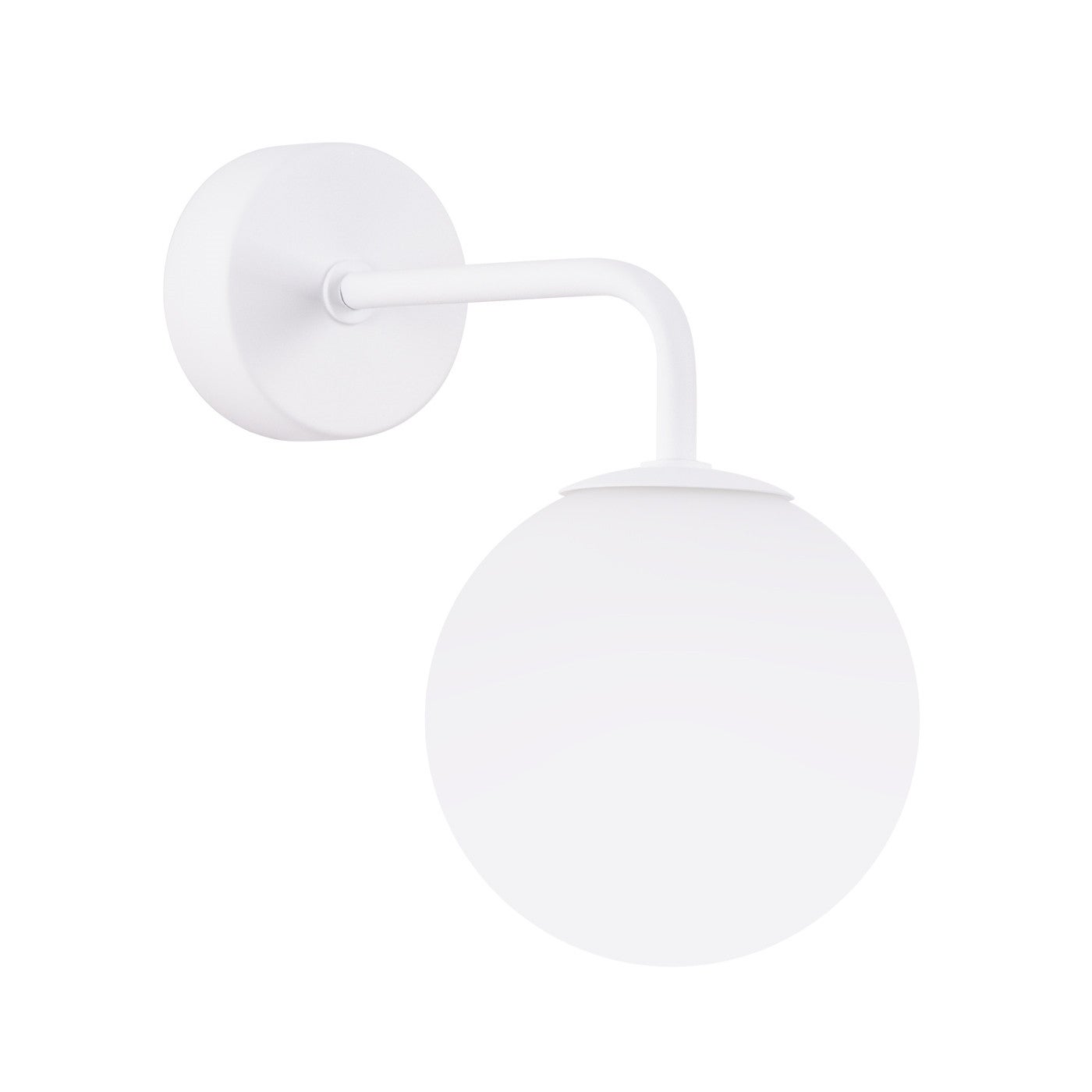 Kinkiet ścienny Astral biały 1xG9x8W wym: 21 x 10 x 22 cm szkło IP20 Sollux Lighting