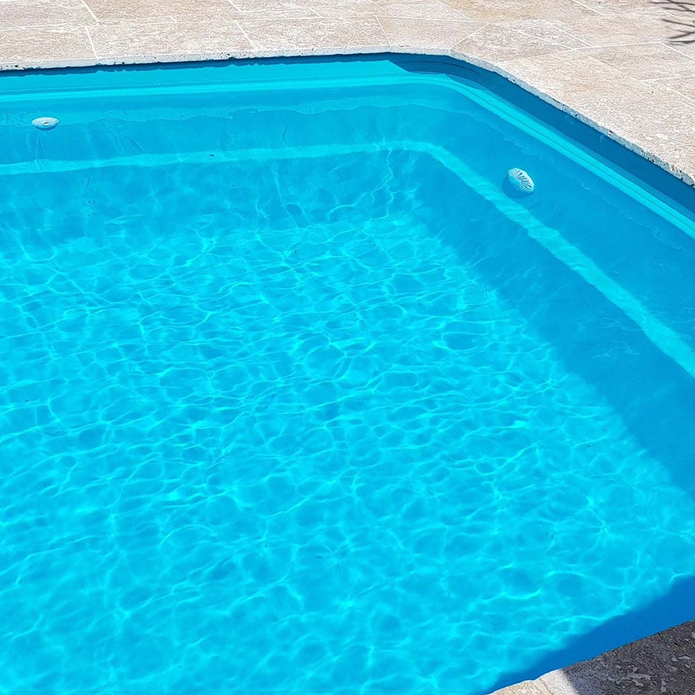 Peinture Polyuréthane pour Piscines (4+1kg) - (Nuancier RAL) - Peinture bi-composant, crée une couche imperméable dans la piscine, évite les fuites - 6