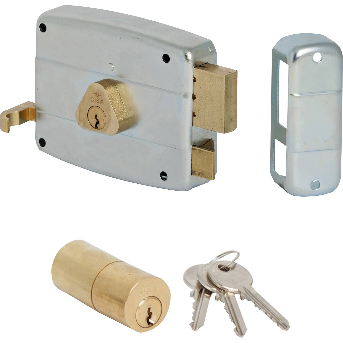 OMEC® 882/F22 SERRATURA PER FASCE SCROCCO + CATENACCIO CILINDRO OVALE E