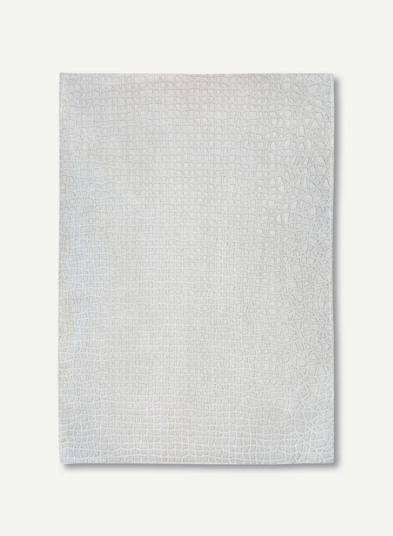 Trammel design - Tapis structuré - Willow White - 140 x 200 CM - louis ... image.