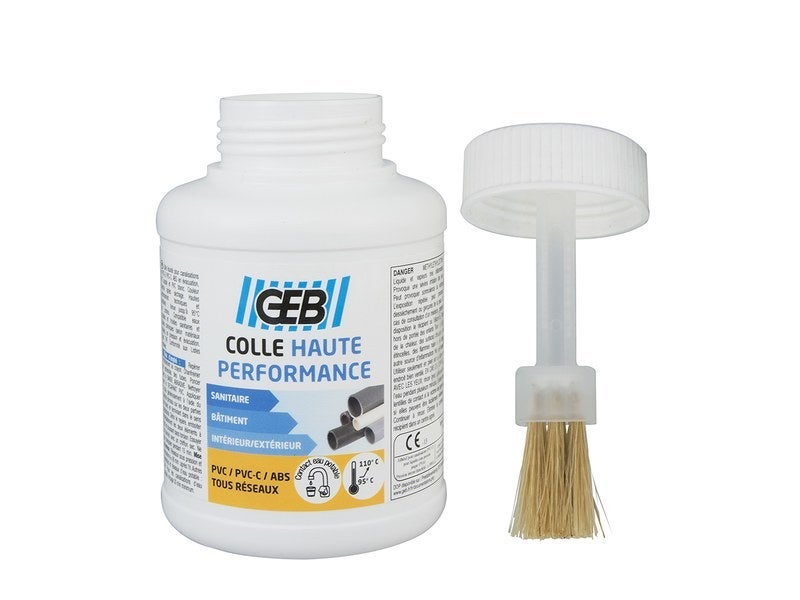 Pegamento de alto rendimiento GEB, blanco, 250 ml + pincel - 2