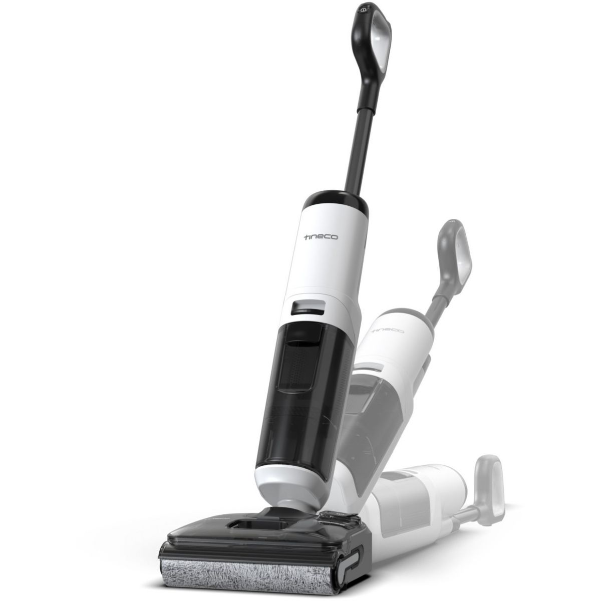 Tineco Floor One S5 Max Aspiradora Vertical Batería Seco Y Húmedo Sin Bolsa Negro/Blanco , Leroy Merlin