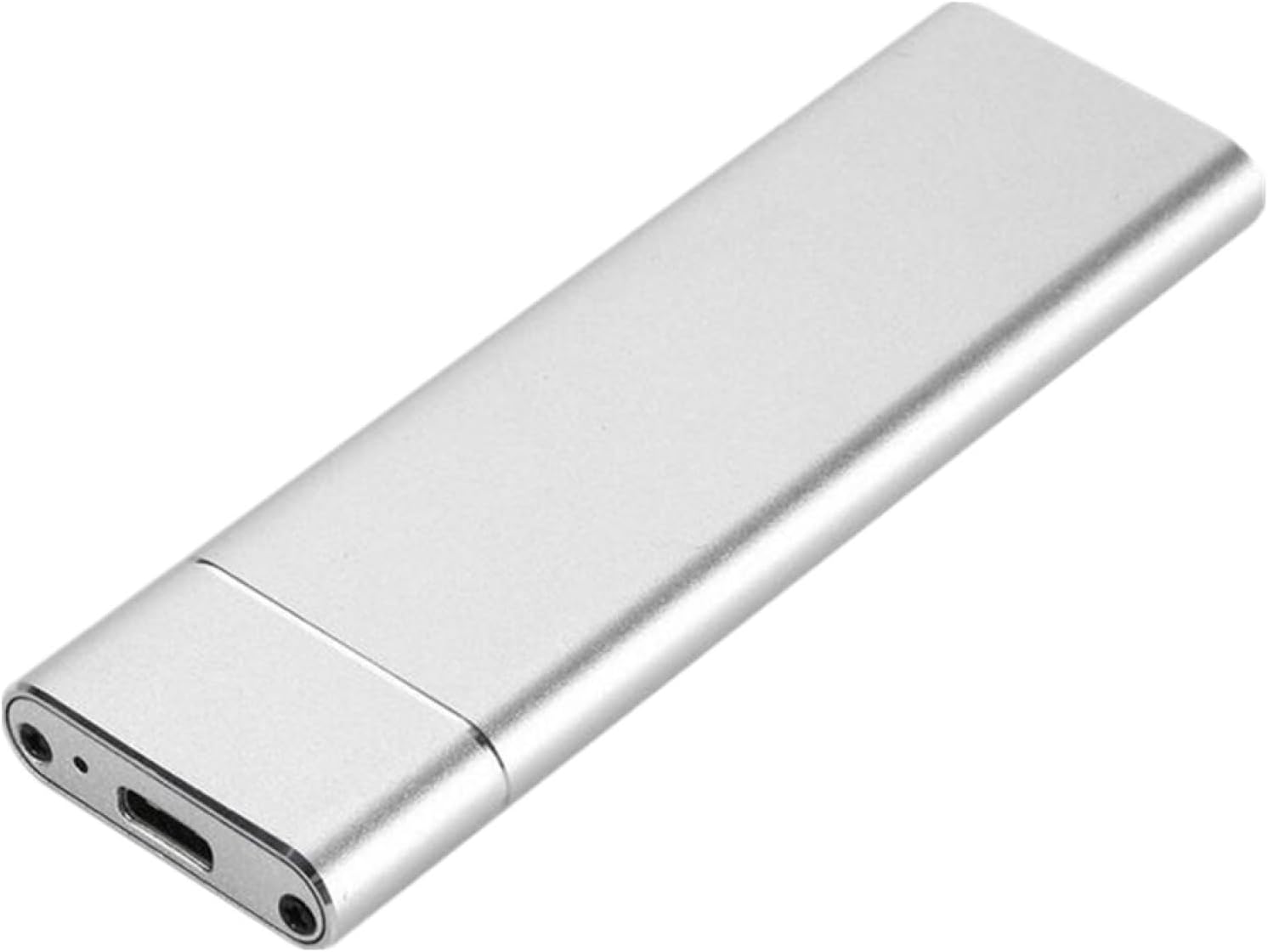 Boîtier USB externe pour disque dur SATA Pro,boîtier en aluminium argenté pour lecteur DVD