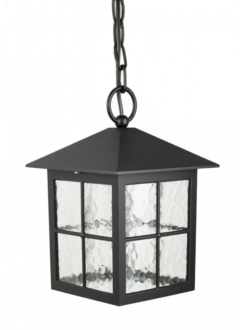 Lampa sufitowa zewnętrzna Wenecja czarna 1xE27x60W wym: 66 x 18,5 x 18,5 cm aluminium SU-MA