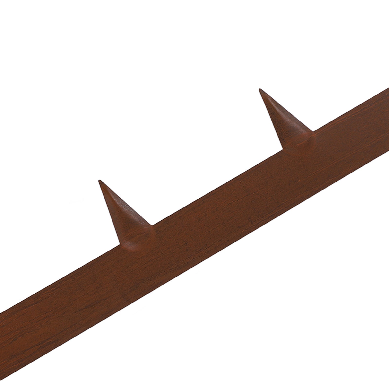 6 pezzi di ringhiera da giardino in metallo flessibile e planabile in acciaio, 100 x 13 cm - 9