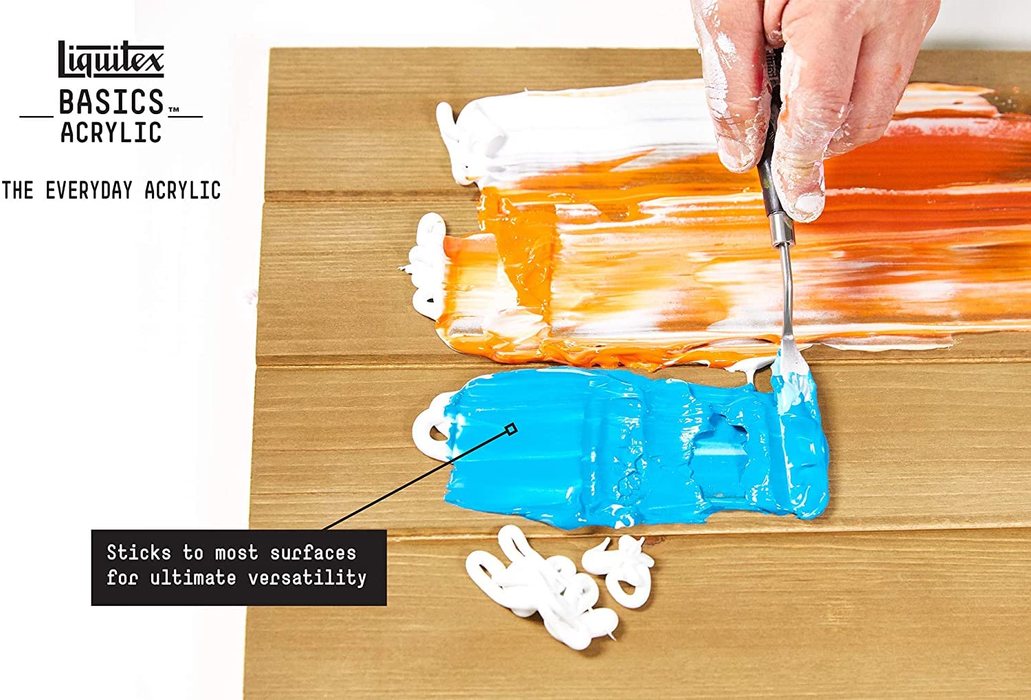 Liquitex 8870062 Basics - Pittura acrilica, Pigmenti per artisti monopigmentati, Resistente alla luce, durevole nel tempo, Finitura satinata, Tubo da - 3