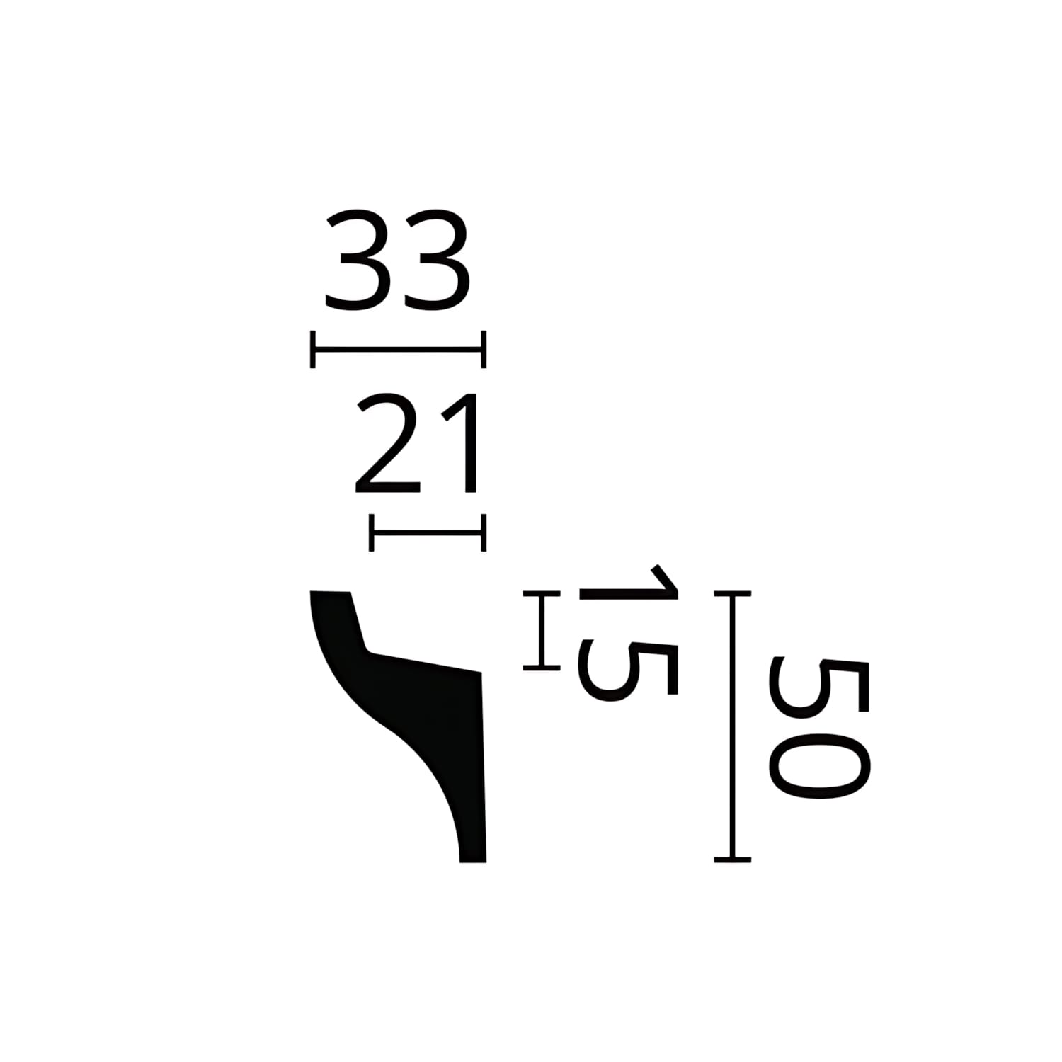 Corniche NMC WALLSTYL IL3 Moulure décorative Corniche de plafond Éclairage indirect - 3