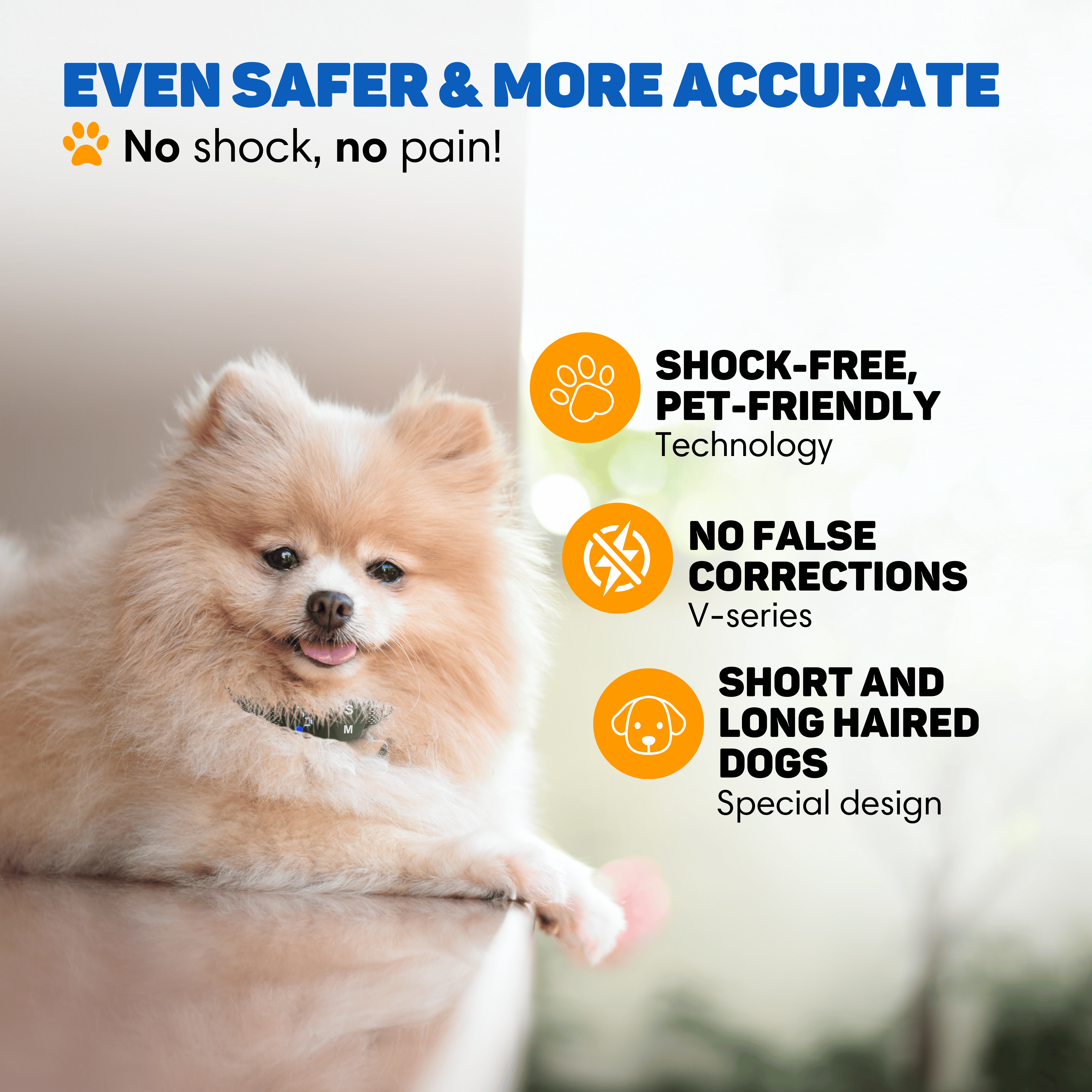 Collar Anti Ladridos Perros Vulpes Goods - Anti Ladridos Perros Pequeños - 3 Modos - Son/Vibración - 3