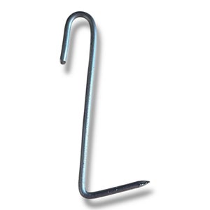Crochets Ardoise INOX 18/10 - Lot De 10 - 2,70 X 160 Mm - Pour Fixation Murale Ou Présentation
