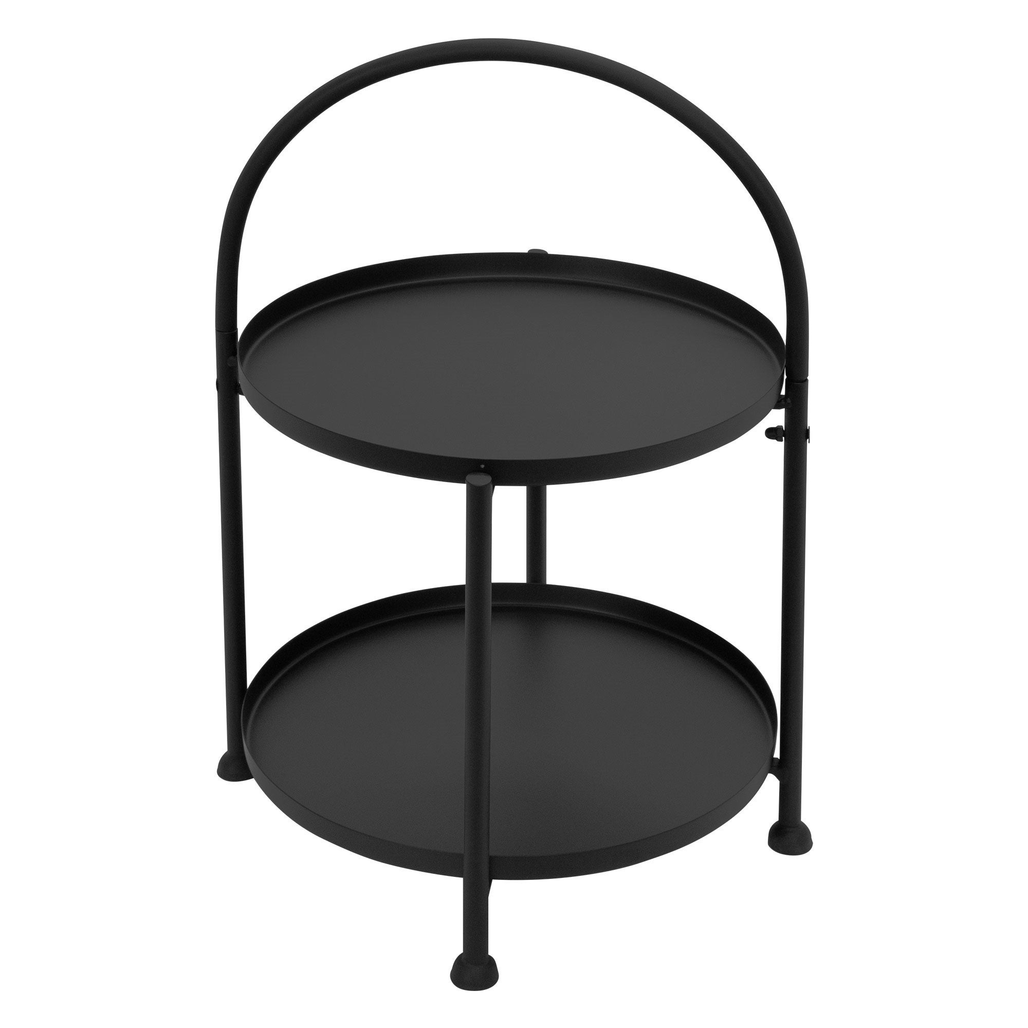 Mesa Auxiliar/mesa De Centro Con Bandeja Metálica Moderna | Envío Gratis