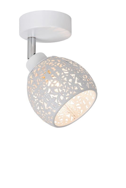 Lampa sufitowa wisząca Tahar biała 1xG9x40W wym: 18 x 9 x 9 cm metal Lucide