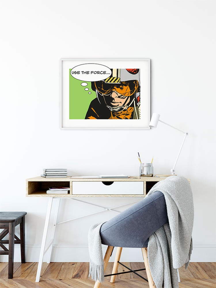 Poster d'art de Komar - Star Wars Classic Comic Quote Luke - Taille: 70 x 50 cm - 6