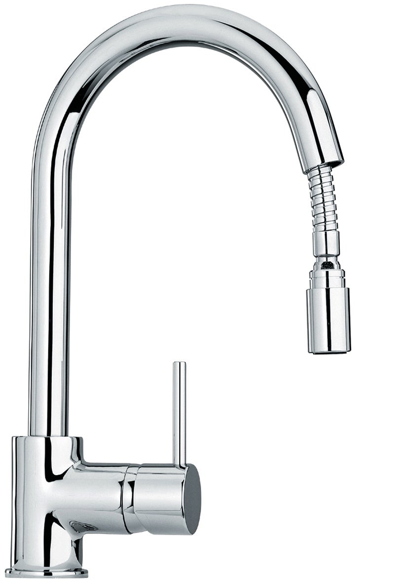 Mezclador para cocina con ducha de agua extraíble | piuma