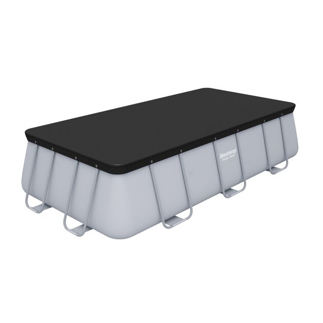 Bestway Bâche 4 saisons rectangle pour piscine Power Steel 404/412 x 201 cm