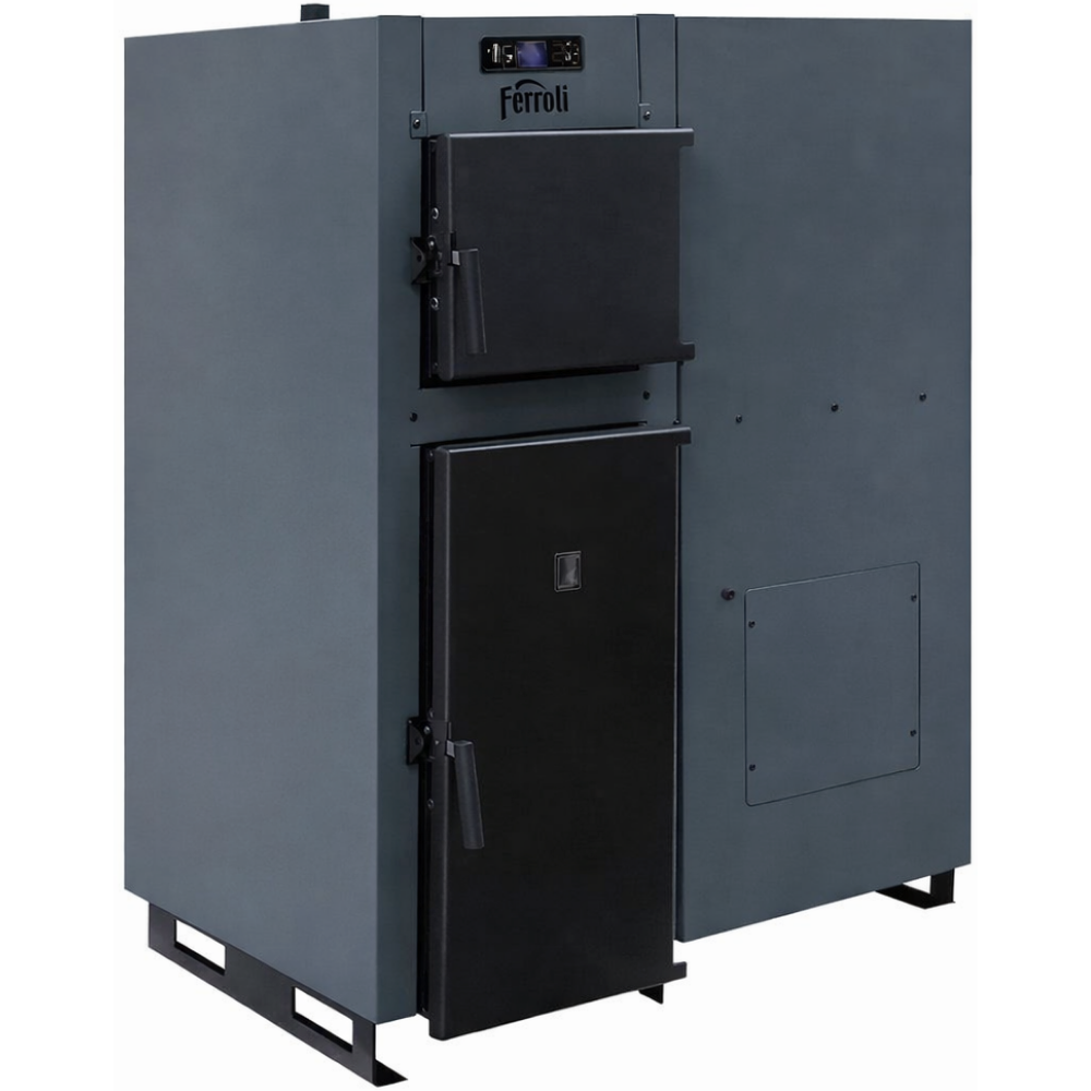 Caldaia combinata legna e pellet BioPellet Combi 50 kW Ferroli - 4