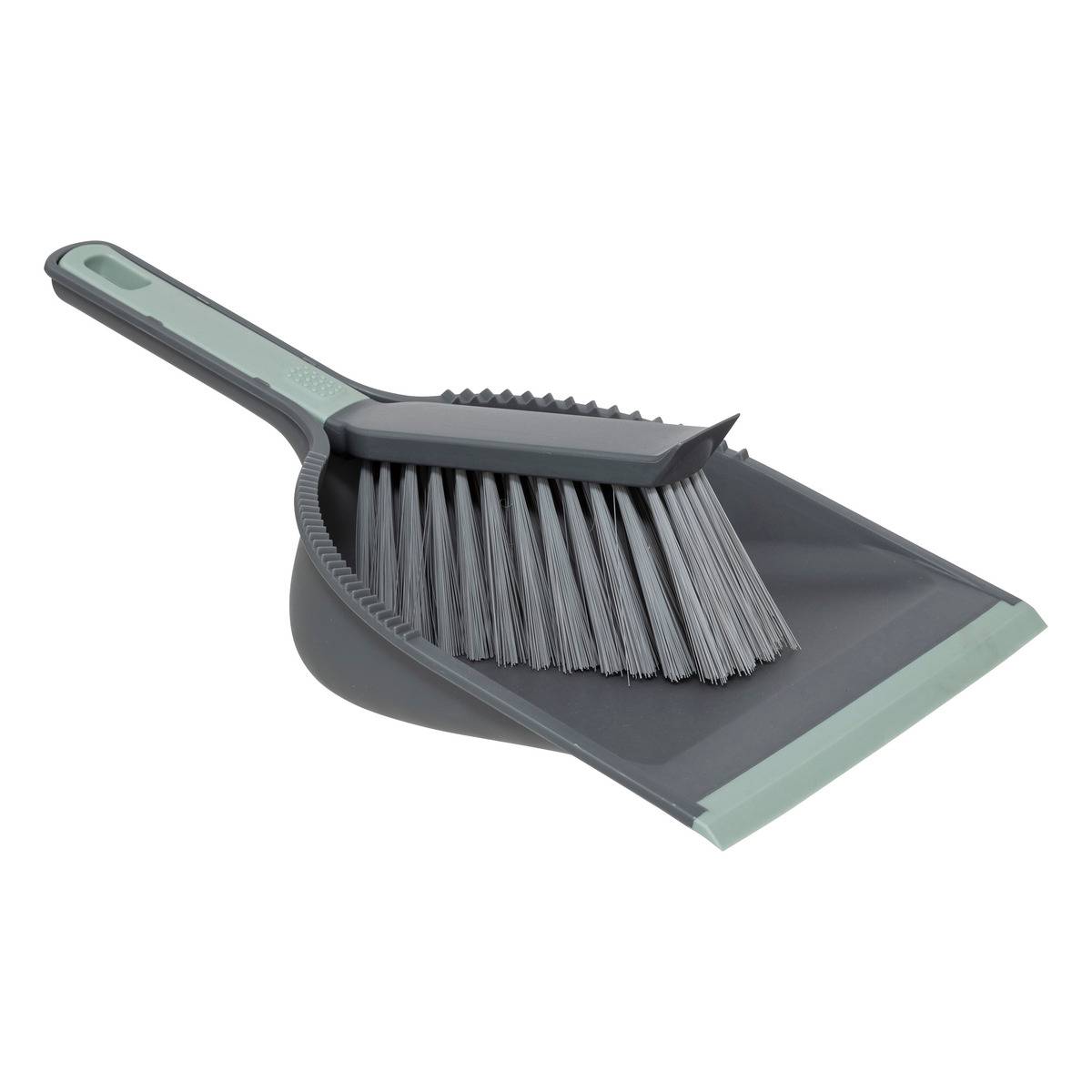 Paletta E Scovolino In Bambù - Set Per Pulizie Domestiche, Bianco E Naturale - Foto 4