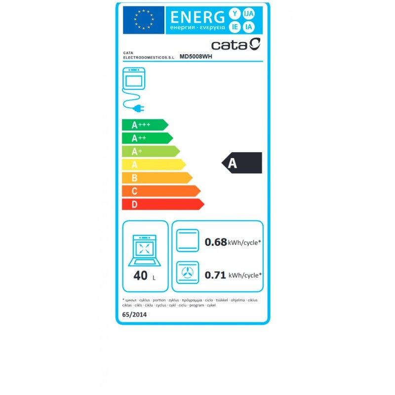 Four polyvalent Cata MD5008WH 40 L Blanc - 3