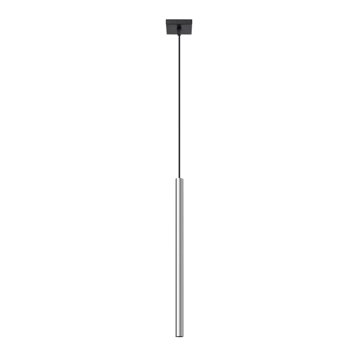 Lampa wisząca Pastelo chromowana 1xG9x8W tuba wym: 100 x 8 x 8 cm metal Sollux Lighting