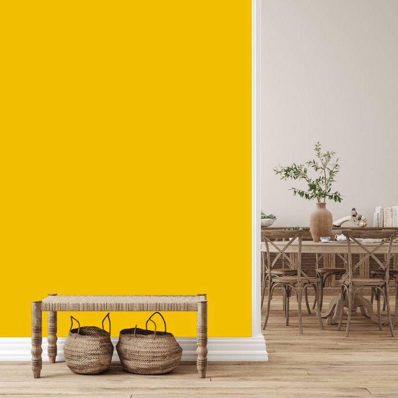 Peinture Mur Interieur - 5 L - Codeve Bois - RAL 1021 - Jaune colza - Pour La Décoration De Votre Salon, Séjour, Cuisine Ou Chambre. - 7
