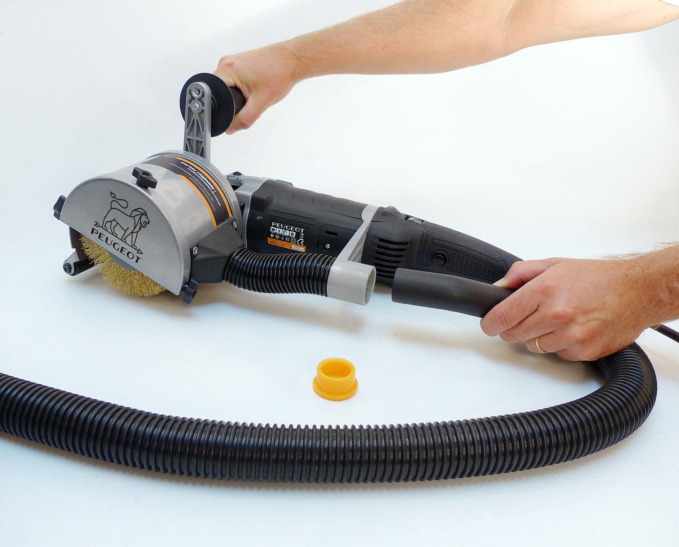 Rénovateur Filaire EnergyBrush-1500 - 1500W - Brosse Ø120x100mm - Vitesse Variable 600-3200 tr/min - Garantie 3 ans. - 4