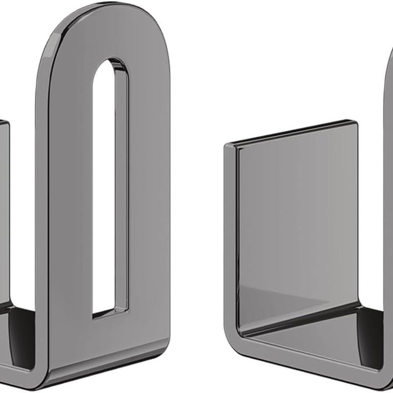 Uniwersalne wsparcie dla pokrywek do garnków, odporne na rdzę, odpowiednie do drzwi i ścian szafek, blok na noże (szary), zestaw 2 szt.