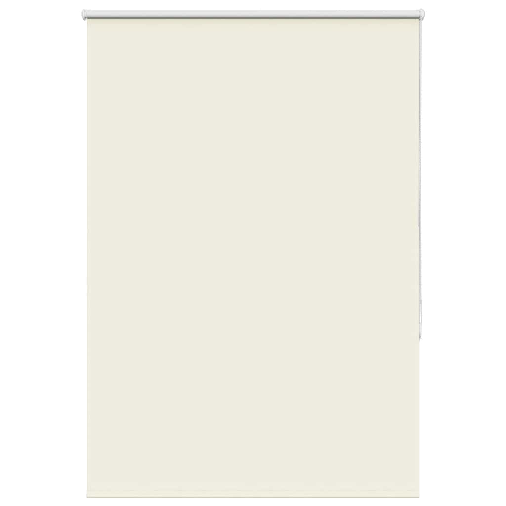Roleta zaciemniająca Off White 115x150 cm Szerokość tkaniny vidaXL