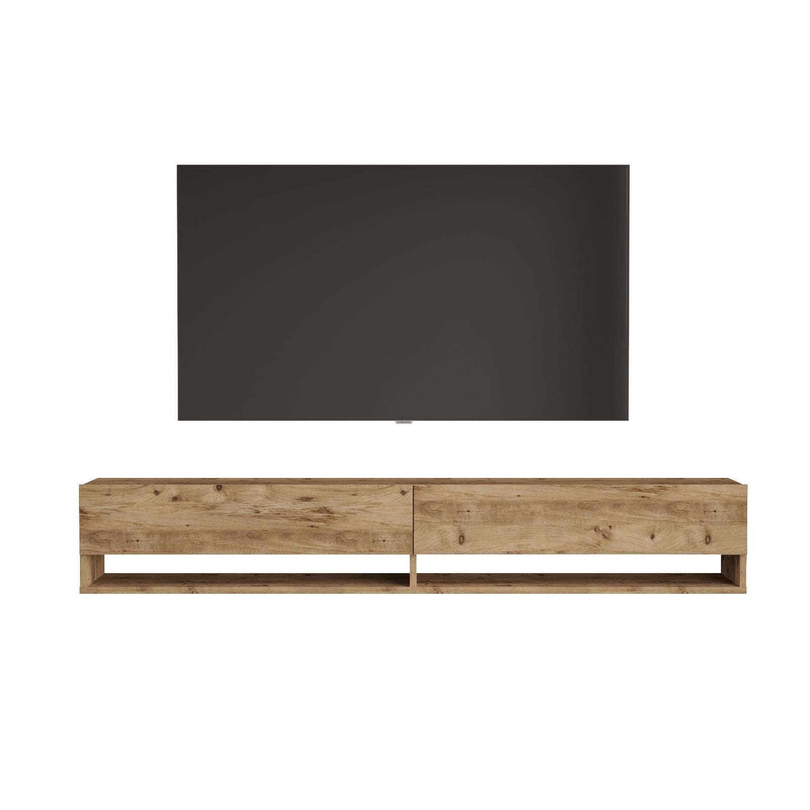 Yurupa - Élégant Meuble TV Futura FR9-A 180 Cm Pin - 2
